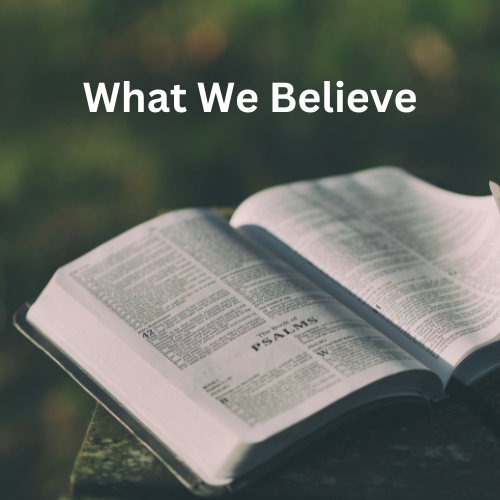 What We Believe